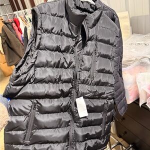 Black Puffer Vest